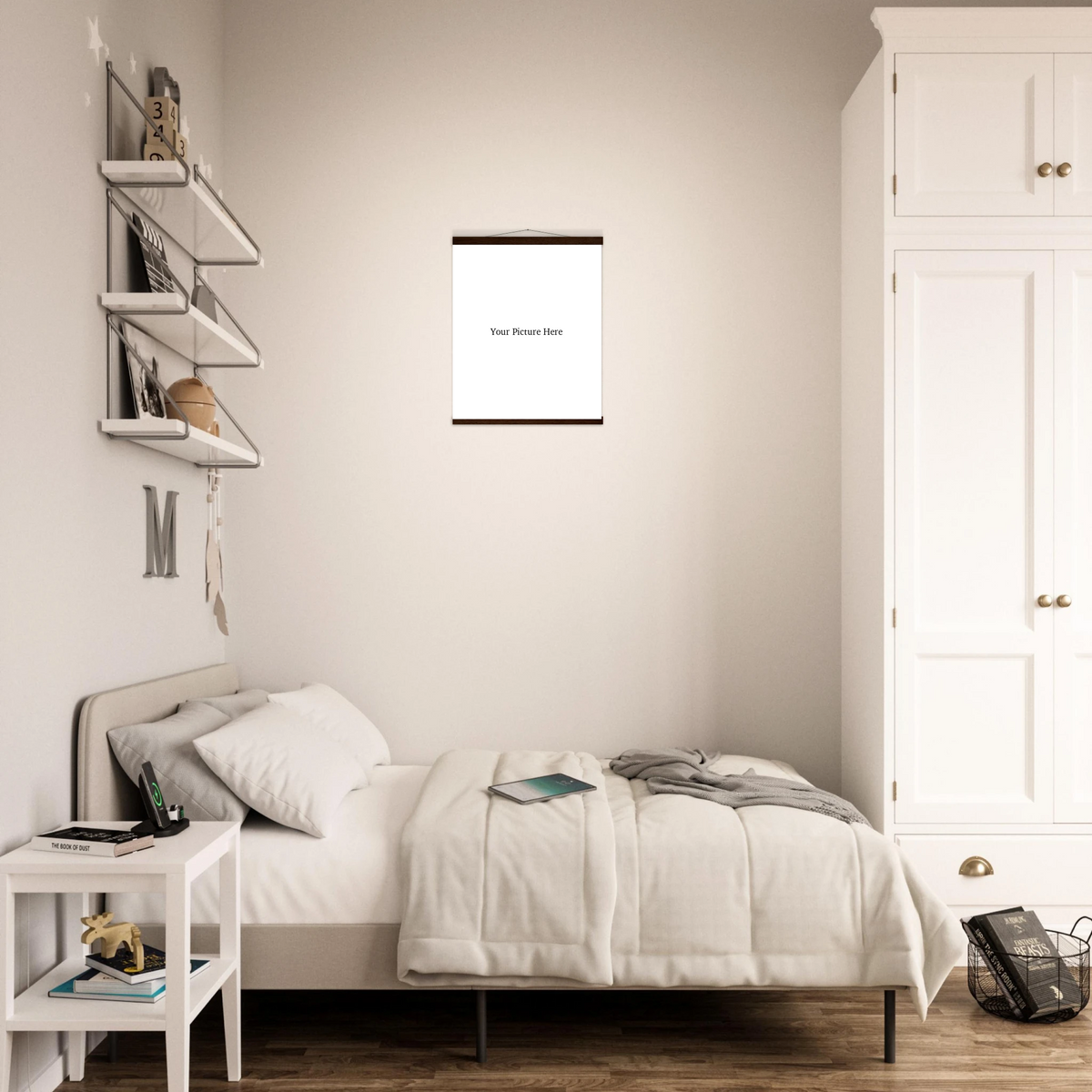 Custom Premium Semi-Glossy Paper Poster with Hanger